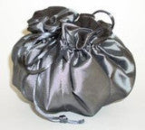 Drawstring Jewelry Travel and Storage Bag Lined with Pacific Silvercloth