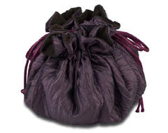 Drawstring Jewelry Travel and Storage Bag Lined with Pacific Silvercloth